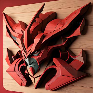 3D model st Eko Littner Tengen Toppa Gurren Lagann (STL)